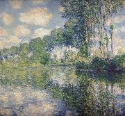 Claude Monet Poplars on the Banks of the River Epte oil painting picture wholesale